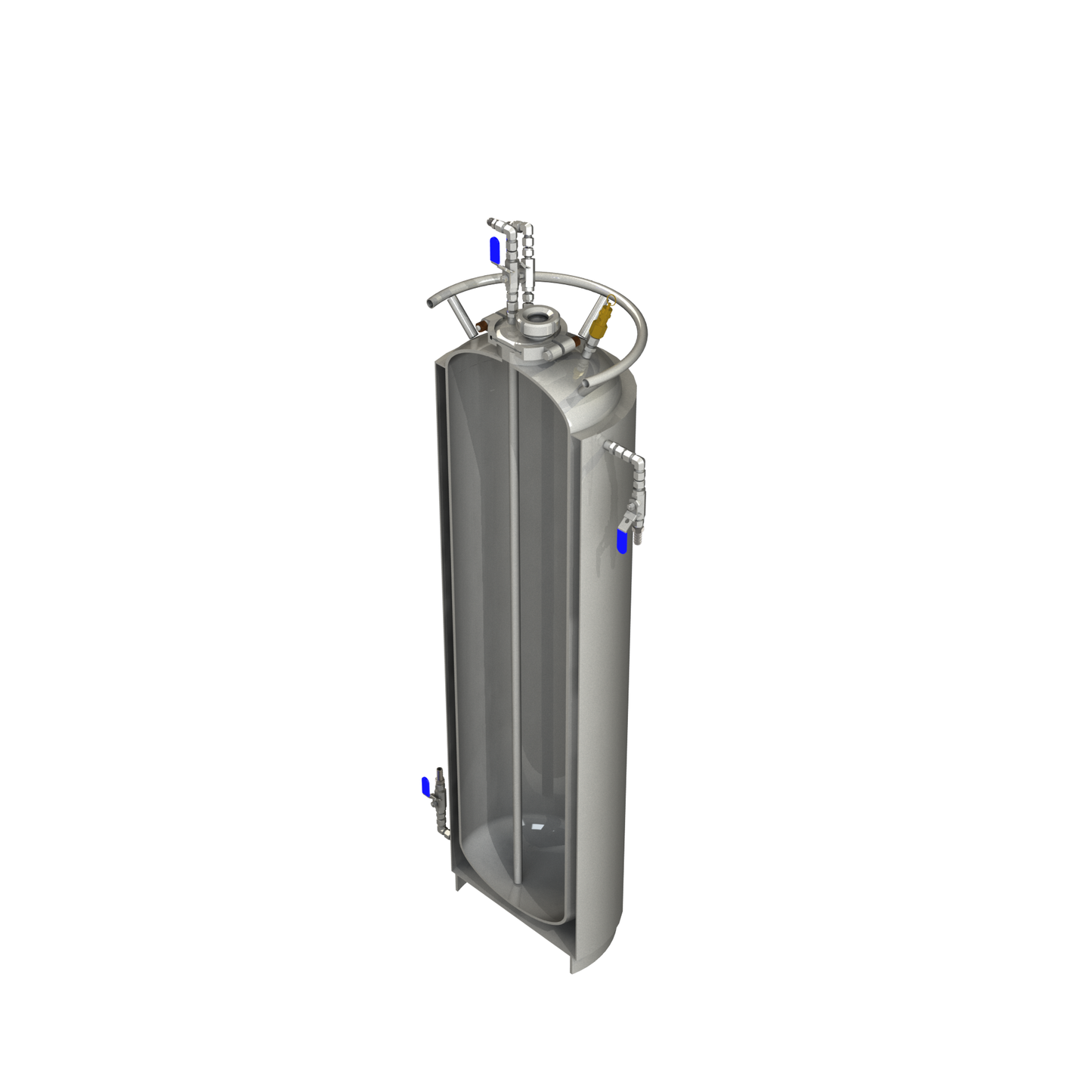 Jacketed Solvent Tank - 100lb