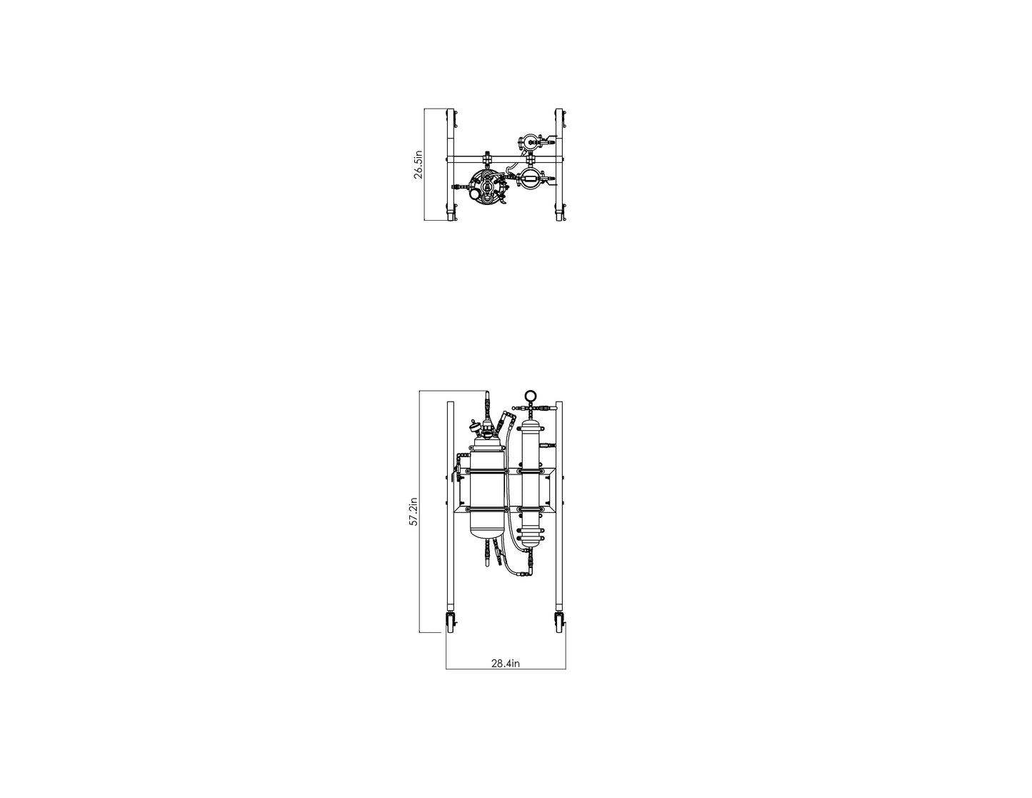 Lil Terp V2 Extractor - (2.5lbs.) - 4"x24"