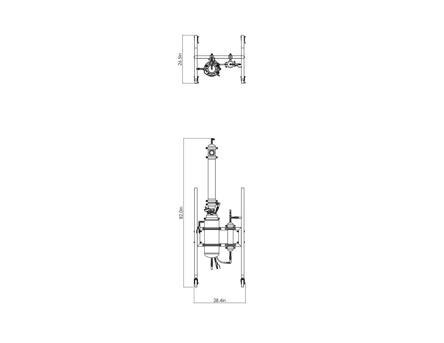 Lil Terp Extractor - (2.5lbs.) - 4"x24"