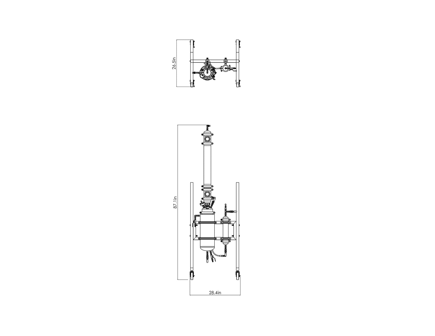 Lil Terp Extractor - (2.5lbs.) - 4"x24"