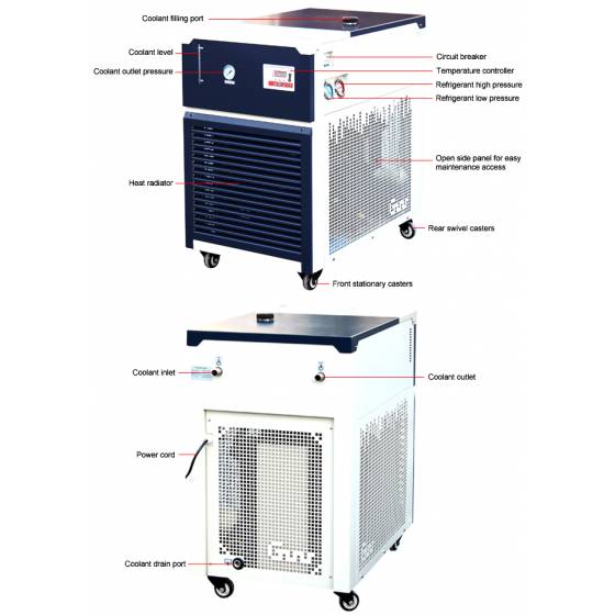 Ai -30C 40L Recirculating Chiller with 30L/Min Centrifugal Pump