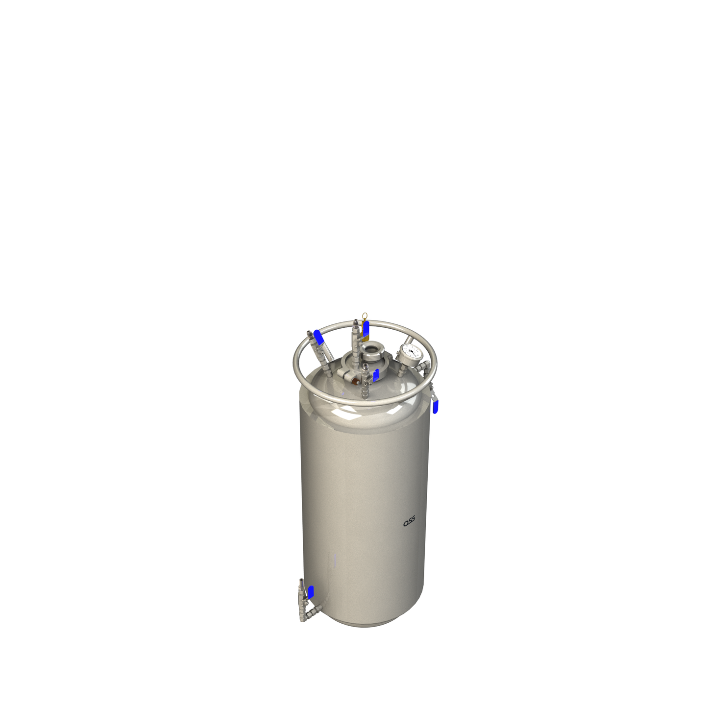 Jacketed Solvent Tank - 50lb