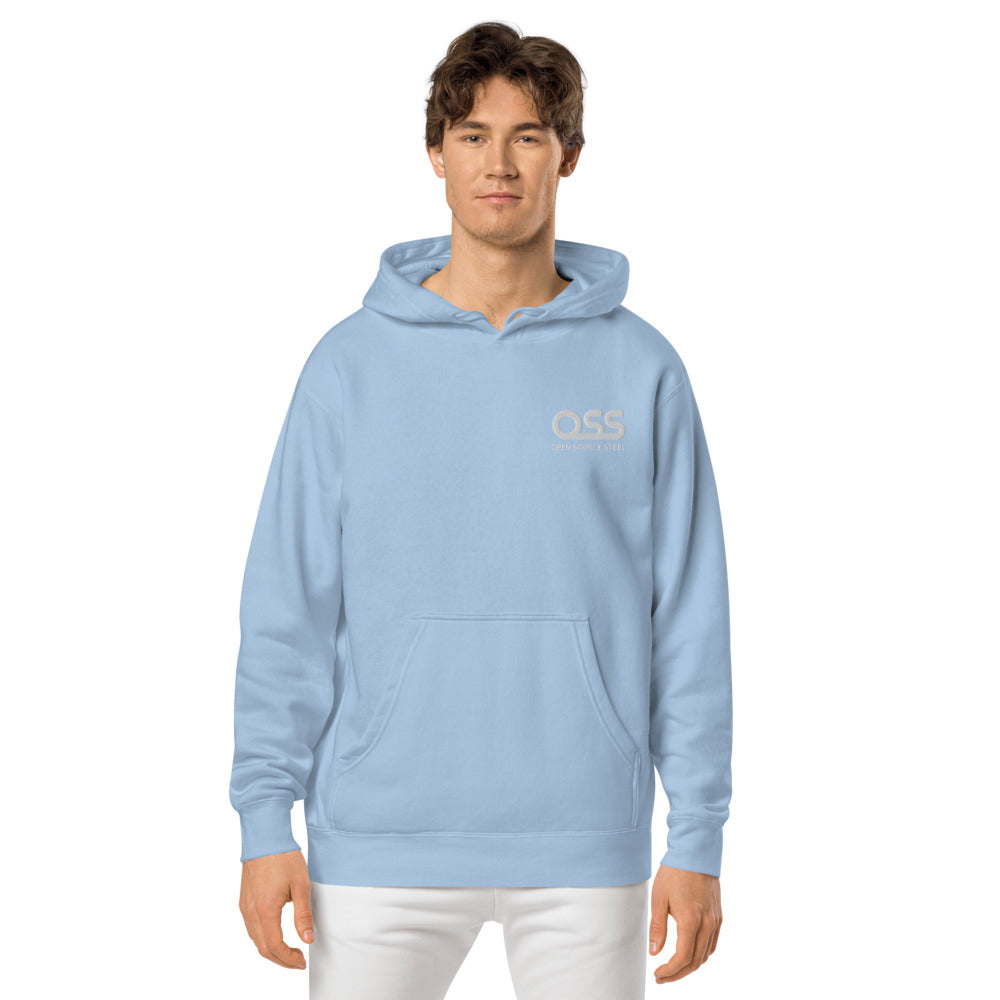 OSS Unisex pigment dyed hoodie